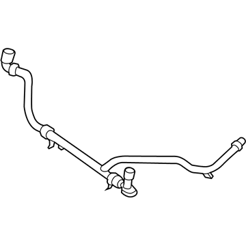 BMW 17127604544 Refrigerant Pipe