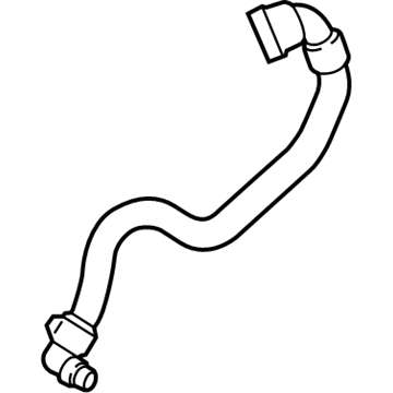 BMW 17128601169 Hose, Auxiliary Radiator-Thermostat