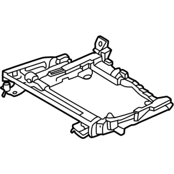 BMW 52105A4A244 SEAT FRAME COMFORT SEAT RIGH