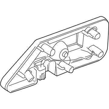 BMW 63212695120 Right Bulb Carrier For White Turn Indicator