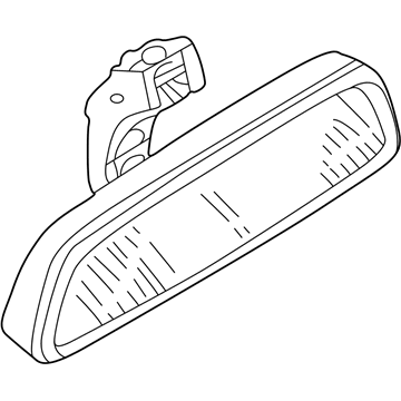 BMW 51168189315 Interior Mirror, Manual / Led