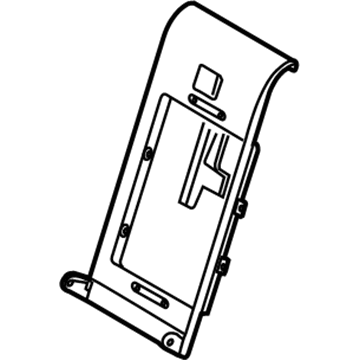 BMW 52207171536 Armrest, Rear Middle