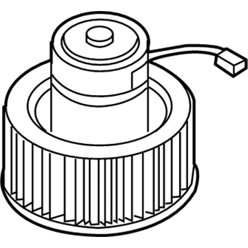 BMW 750Li Blower Motor - 64106907741