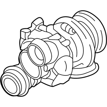 BMW X6 M Turbocharger - 11657848115