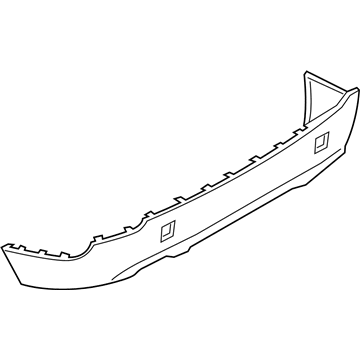 BMW 51127345044 Trim Panel, Bumper, Rear, Bottom