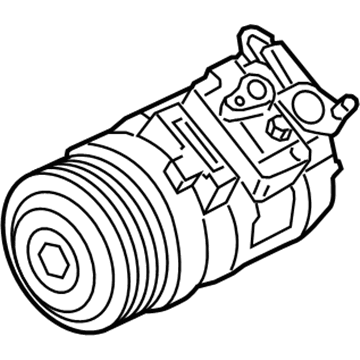 2014 BMW X3 A/C Compressor - 64529396723