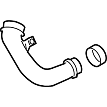 2013 BMW 335i Air Hose - 13717599290