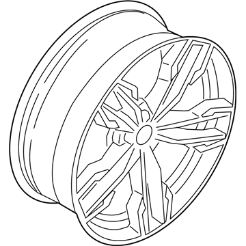 2021 BMW X4 Alloy Wheels - 36108053455