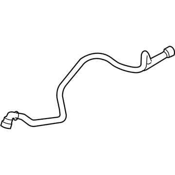 2011 BMW 335i PCV Valve Hose - 16137170661