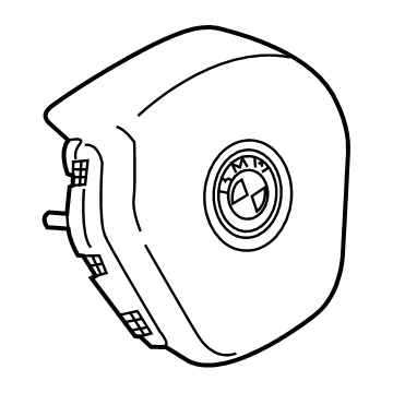 BMW 32305A250C1 AIRBAG MODULE, DRIVER'S SIDE