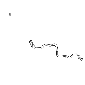 BMW 17227576397 Oil Cooling Pipe Outlet