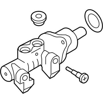 BMW Z4 Brake Master Cylinder - 34336786755