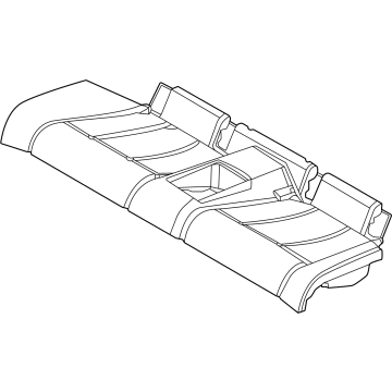 BMW 52209495332 FOAM SECTION, SEAT