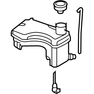 2002 BMW M3 Coolant Reservoir - 17112283344