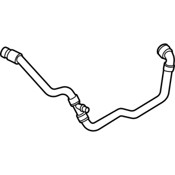 BMW X5 M Radiator Hose - 17129896336