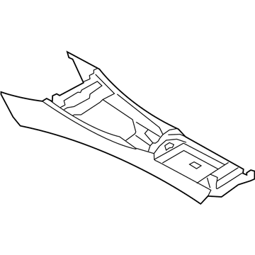 BMW Z4 Center Console Base - 51169181493