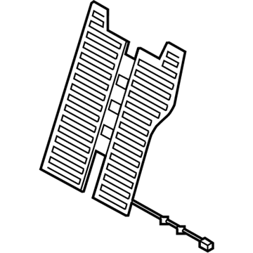 BMW 330i Seat Heater Pad - 52207277878