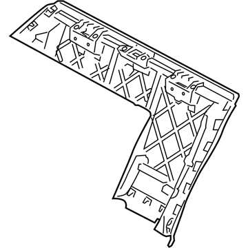 BMW 52207267861 Supporting Part, Backrest