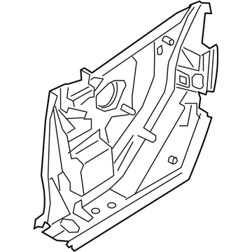 BMW 51427323770 Shroud Panel, Rear Right