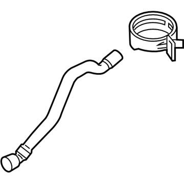 BMW 17127627104 Coolant Hose