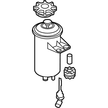 BMW 745i Power Steering Reservoir - 32416782538