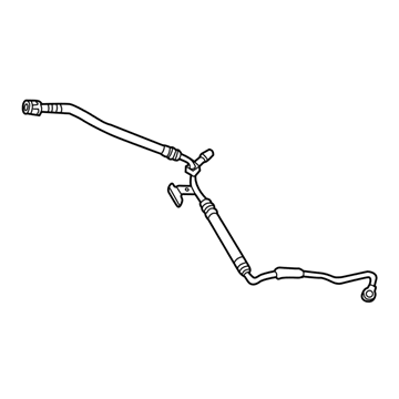 BMW 530i Power Steering Hose - 32416772945