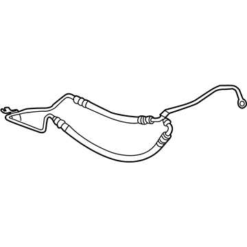 BMW 530i Power Steering Hose - 32416766139