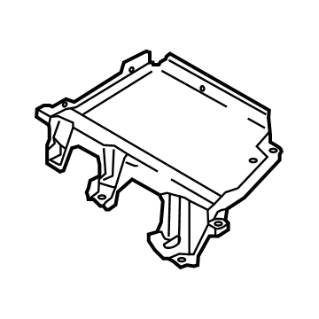 BMW 51477377745 Pad Floor Carpet, Left Rear