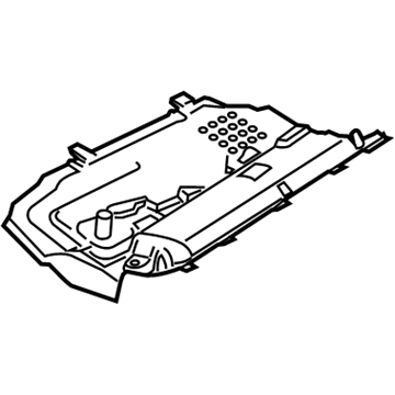 BMW 51459209626 Passenger'S Footwell Trim Panel