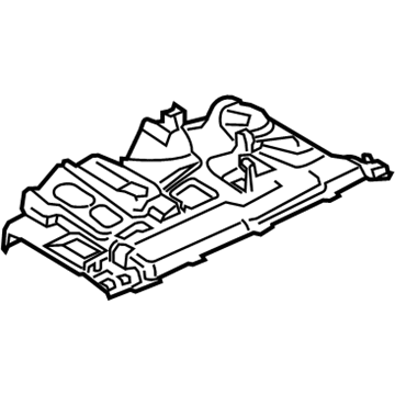 BMW 51459211867 Driver'S Footwell Trim Panel