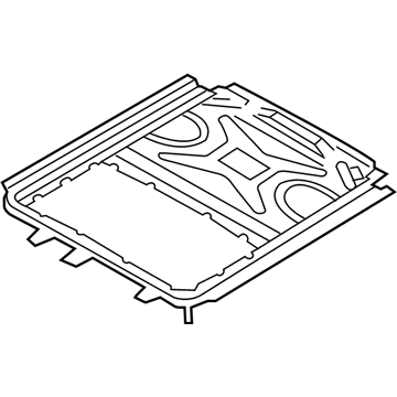 BMW 54137033544 Sliding Roof Frame