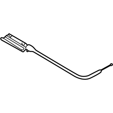 BMW Hood Cable - 51238190754