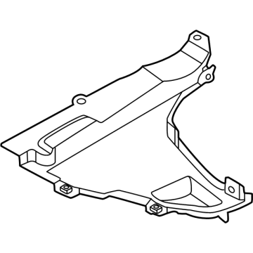 BMW 51719465707 BOTTOM LEFT COVER