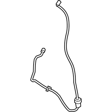 BMW 61667434869 HOSE, WINDSHIELD WASHER