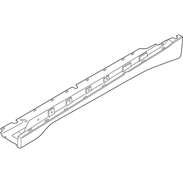 BMW 51757368598 Right Door Sill Trim Panel