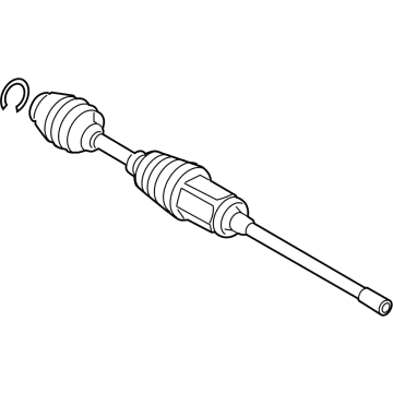 BMW 760i xDrive Axle Shaft - 31605A6B753