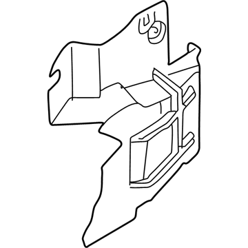 BMW 51712492499 Air Duct, Left