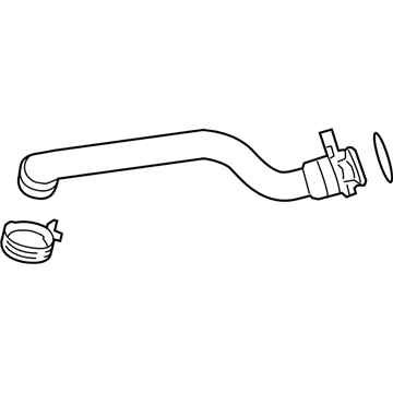 2012 BMW X3 Cooling Hose - 11537591889