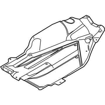 BMW 51713400039 Covering Tank, Left