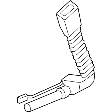 BMW 72119115305 Lower Belt With Left Belt Tensioner