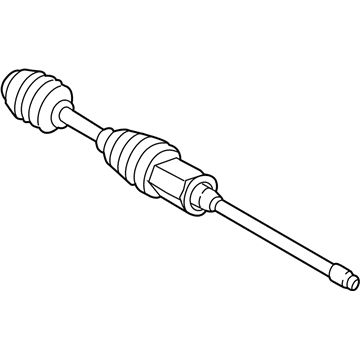 2016 BMW 328i xDrive Axle Shaft - 31607597694