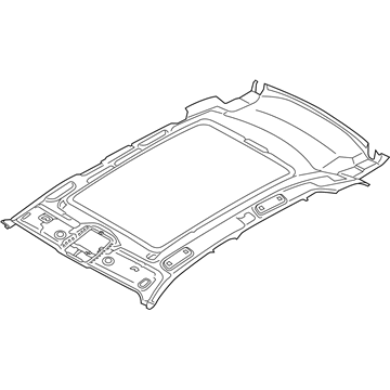 BMW 51448745776 ROOFLINER PANORAMA GLASS ROO