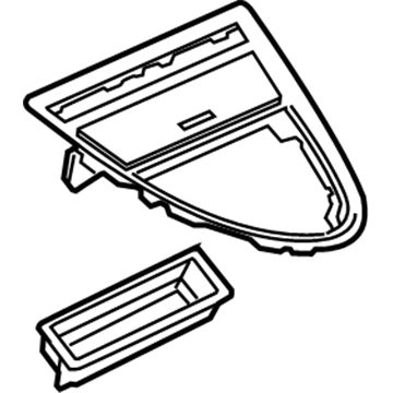 BMW 51168046545 Decorating Panel For Centre Console