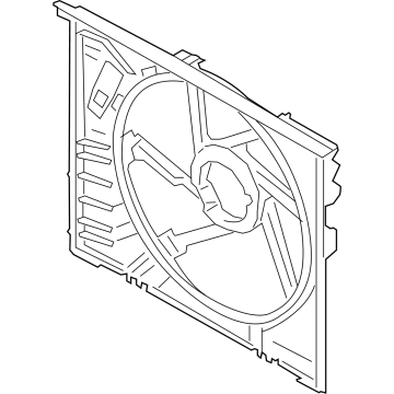 BMW M440i xDrive Fan Shroud - 17428477381