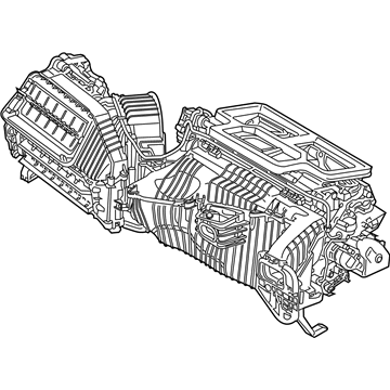 BMW 64119382874 Distributor Housing, Air Conditioner