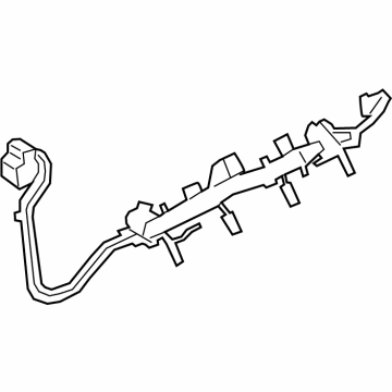 BMW 12515A534D9 WIRING HARNESS INJECTION VAL