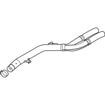 BMW 840i xDrive Exhaust Pipe - 18308744798