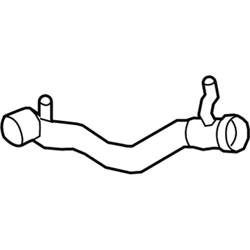 BMW 750i Radiator Hose - 17127594451