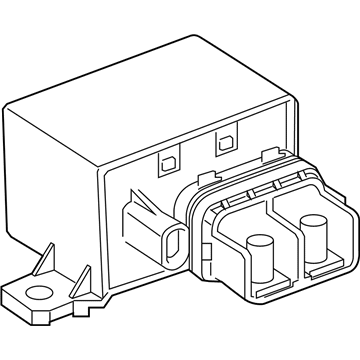 BMW 740i Circuit Opening Relay - 61366836504