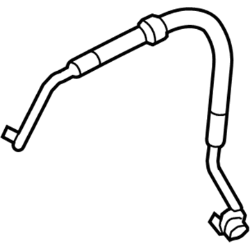 2017 BMW 650i A/C Liquid Line Hoses - 64539201934